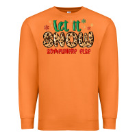 Carrot let it snow somewhere else Premium Sweatshirt - MaliasSmallBusiness