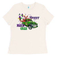 Bone mardi gras with truck Ladies Tee - AdoDesignShop