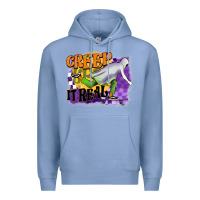 Colony Blue creep it real Premium Hoodie - BarkalooDesign