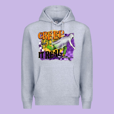 Creep It Real Premium Hoodie Designed By Barkaloodesign