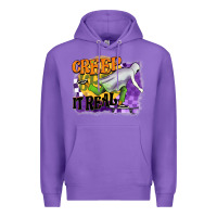 Purple creep it real Premium Hoodie - BarkalooDesign