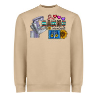 Mushroom mammo technologist Heavyweight Sweatshirt - CowhideDigitalArt