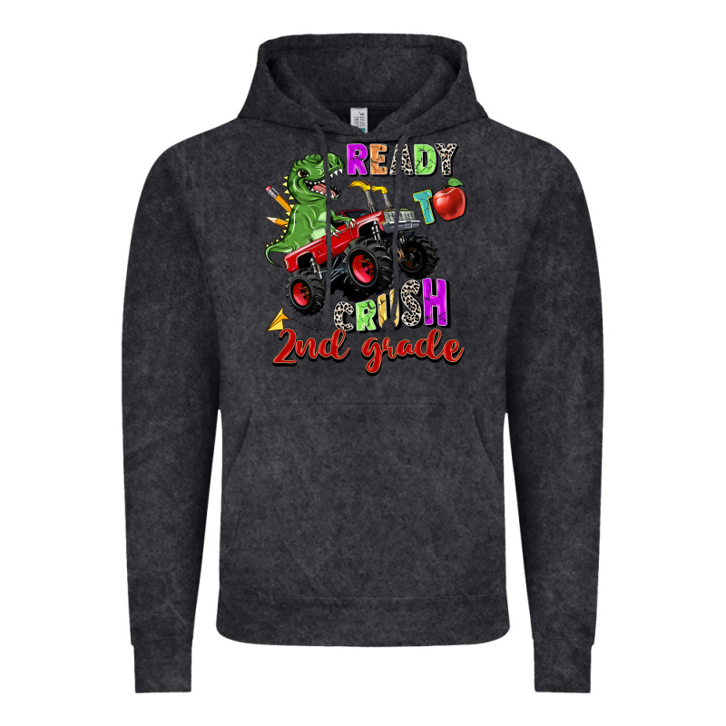 Ready To Crush 2nd Grade Vintage Hoodie by Zillion Design Studio | Teevron