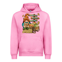 Fuchsia Pink Pumpkin patch hayrides and corn maze Urban Hoodie - NancyCooperArtShop