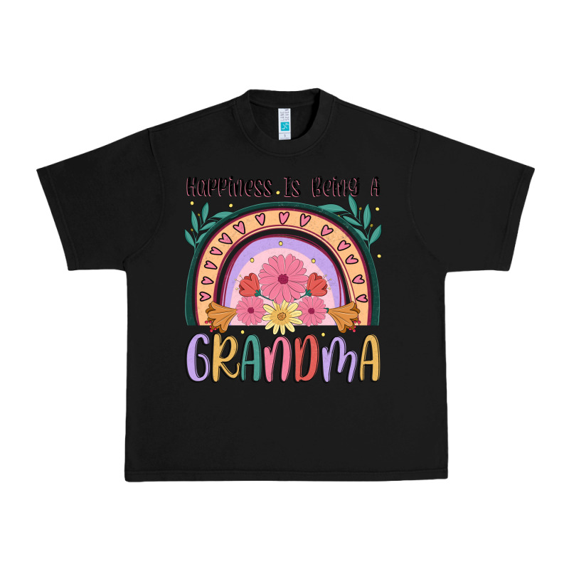 Happiness Is Being A Grandma Urban Heavy Tee by JahusDesignShop | Teevron