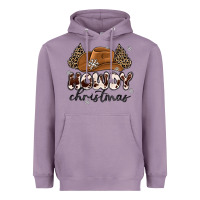 Lavender howdy christmas Heavyweight Hoodie - MaliasSmallBusiness