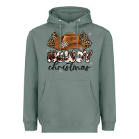 Sage howdy christmas Heavyweight Hoodie - MaliasSmallBusiness