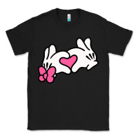Black Minnie Mouse Classic Tee - CowhideDigitalArt