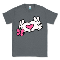 Charcoal Heather Minnie Mouse Classic Tee - CowhideDigitalArt