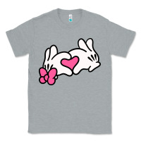 Heather Grey Minnie Mouse Classic Tee - CowhideDigitalArt