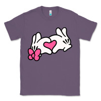 Lavender Minnie Mouse Classic Tee - CowhideDigitalArt
