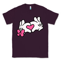 Plum Minnie Mouse Classic Tee - CowhideDigitalArt