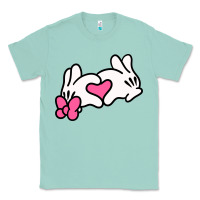 Seafoam Minnie Mouse Classic Tee - CowhideDigitalArt