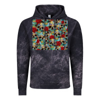 Cloud Black sugar skulls roses tumbler 3 Vintage Hoodie - CTS Tumbler Store