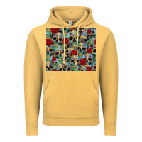 Vintage Mustard sugar skulls roses tumbler 3 Vintage Hoodie - CTS Tumbler Store