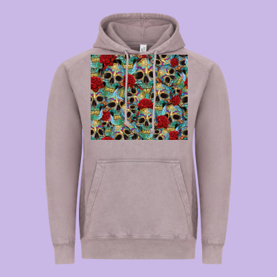 Sugar Skulls Roses Tumbler 3 Vintage Hoodie Designed By Cts Tumbler Store