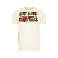 Vintage Arctic just a girl who loves christmas with cookies Vintage Tee - FaDigitalArtStudio