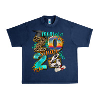 Navy 2024 graduate leopard Urban Heavy Tee - AdoDesignShop