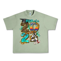 Oil Green 2024 graduate leopard Urban Heavy Tee - AdoDesignShop