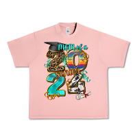 Salmon 2024 graduate leopard Urban Heavy Tee - AdoDesignShop