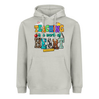 Moon Dust teaching is a work of heart Heavyweight Hoodie - NancyCooperArtShop