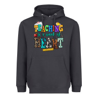 Smoke teaching is a work of heart Heavyweight Hoodie - NancyCooperArtShop
