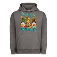 Pigment Tornado Thanksgiving With My Gnomes Urban Hoodie - NancyCooperArtShop