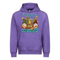 Tulip Thanksgiving With My Gnomes Urban Hoodie - NancyCooperArtShop