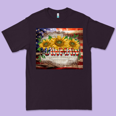 Patriotic Mawmaw Tumbler Premium Tee Designed By Barkaloodesign