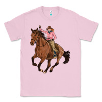 Bubblegum Pink cowgirl Classic Tee - Artiststas