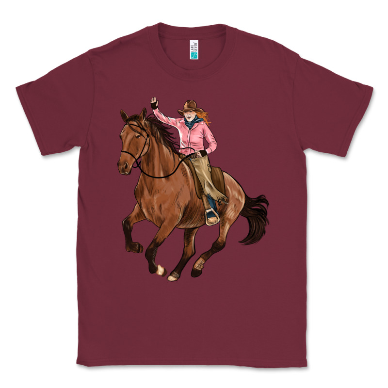 Cowgirl Classic Tee by Artiststas | Teevron