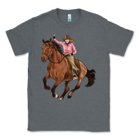 Charcoal Heather cowgirl Classic Tee - Artiststas