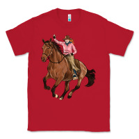Red cowgirl Classic Tee - Artiststas