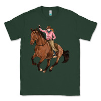 Sports Green cowgirl Classic Tee - Artiststas