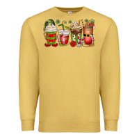 Antique Gold elf coffee cups Premium Sweatshirt - MaliasSmallBusiness