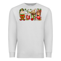 Dove Grey elf coffee cups Premium Sweatshirt - MaliasSmallBusiness