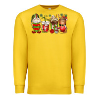 Lemon elf coffee cups Premium Sweatshirt - MaliasSmallBusiness
