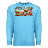 Ocean Blue elf coffee cups Premium Sweatshirt - MaliasSmallBusiness