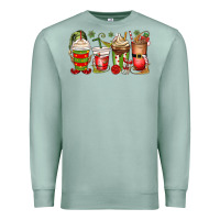 Seafoam elf coffee cups Premium Sweatshirt - MaliasSmallBusiness