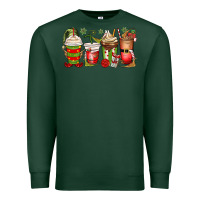 Sports Green elf coffee cups Premium Sweatshirt - MaliasSmallBusiness