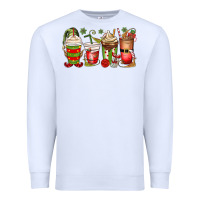 White elf coffee cups Premium Sweatshirt - MaliasSmallBusiness