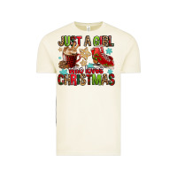 Vintage Arctic just a girl who loves christmas Vintage Tee - FaDigitalArtStudio