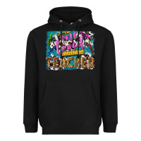 Black one loved teacher Heavyweight Hoodie - NancyCooperArtShop