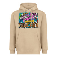 Mushroom one loved teacher Heavyweight Hoodie - NancyCooperArtShop