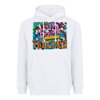 White one loved teacher Heavyweight Hoodie - NancyCooperArtShop