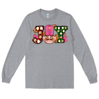 Heather Grey Christmas joy snacks and nutcracker cookies ado Long Sleeve Tee - AdoDesignShop