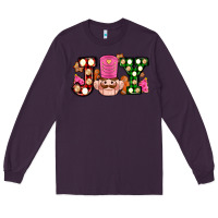Plum Christmas joy snacks and nutcracker cookies ado Long Sleeve Tee - AdoDesignShop
