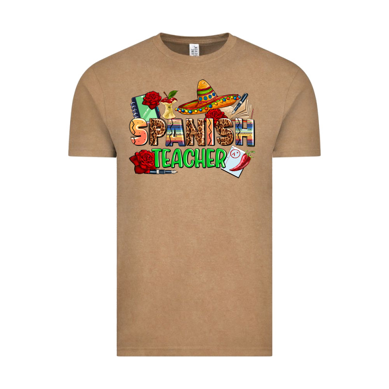 Spanish Teacher Vintage Tee by AdoDesignShop | Teevron