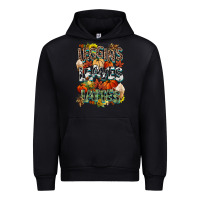 Black Leaves lattes Fall pumpkin Urban Hoodie - NancyCooperArtShop