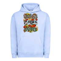 Pigment Grape Ice Leaves lattes Fall pumpkin Urban Hoodie - NancyCooperArtShop